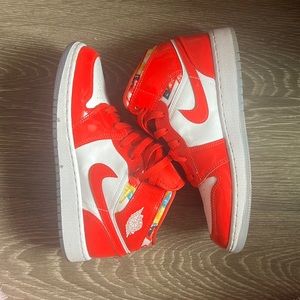 Air Jordan’s Barcelona Sweater Red Patent